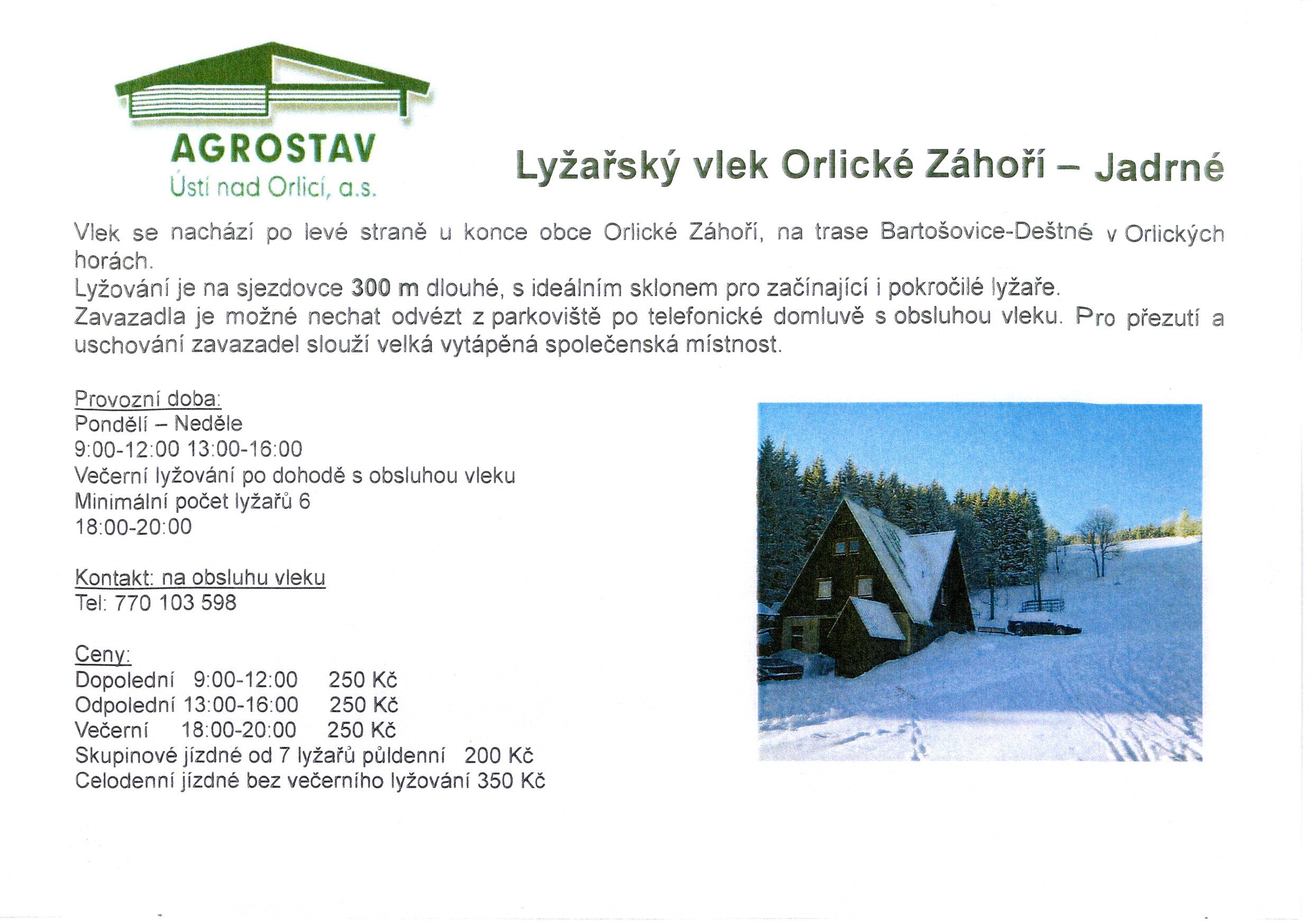 Agrostav Jadrná 2024