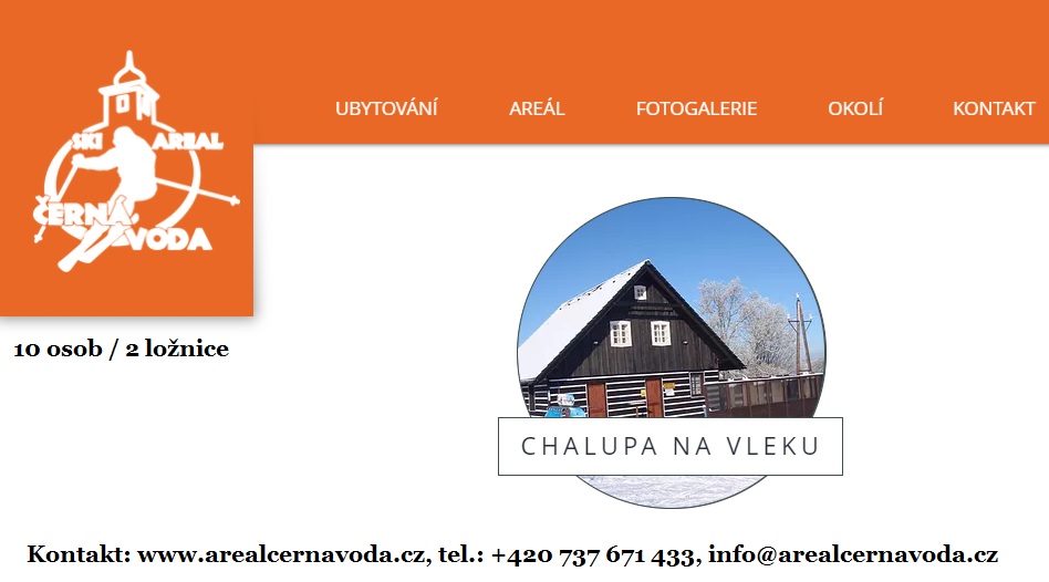 CHALUPA NA VLEKU