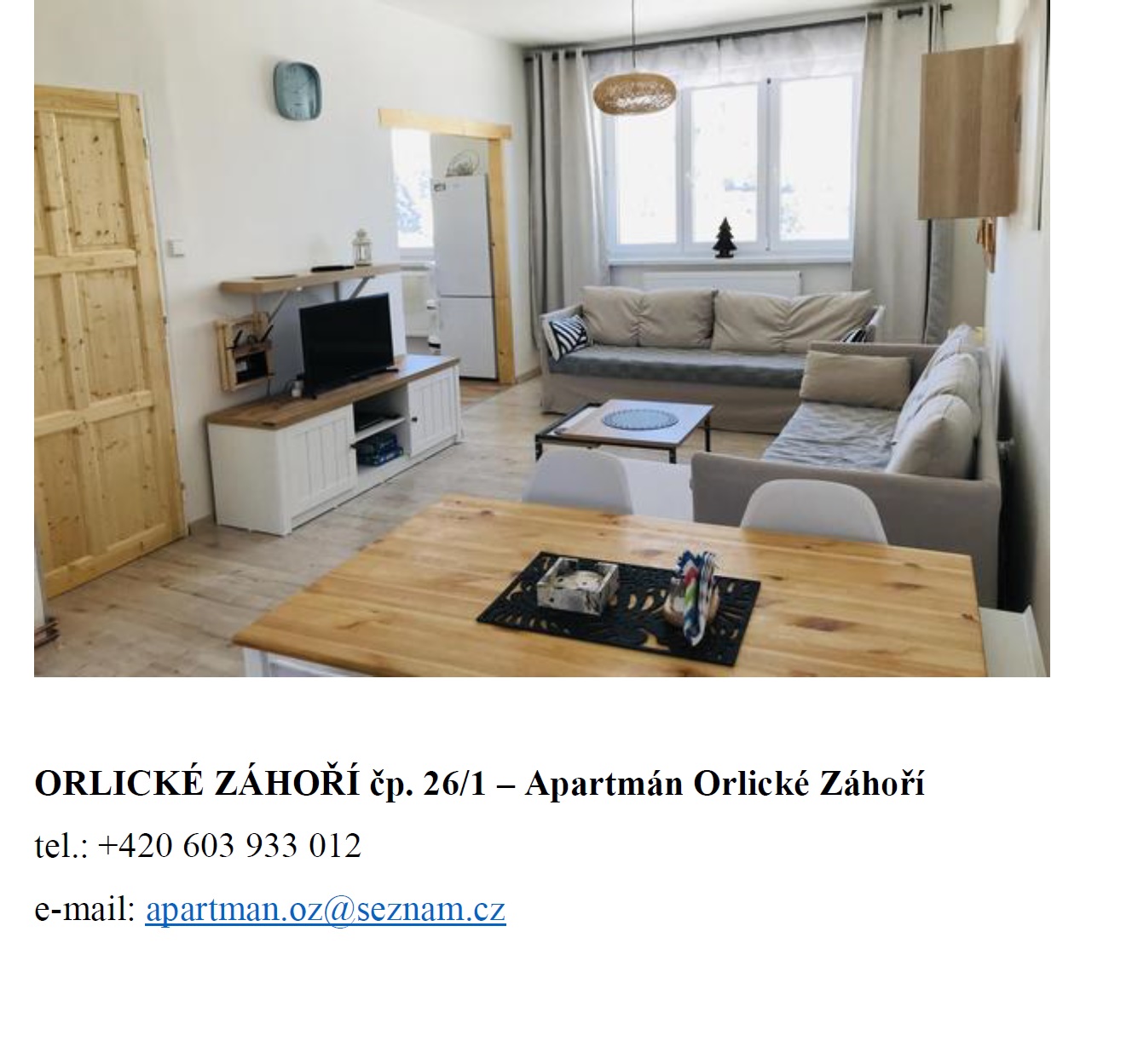 OZ APARTMÁN ČP. 261