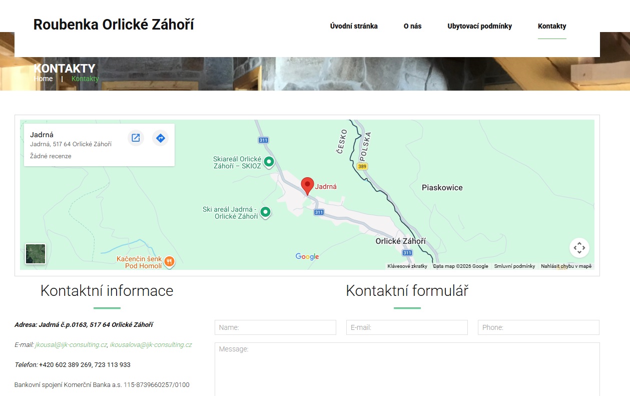 Roubenka Orlické Záhoří č. cv. 0163