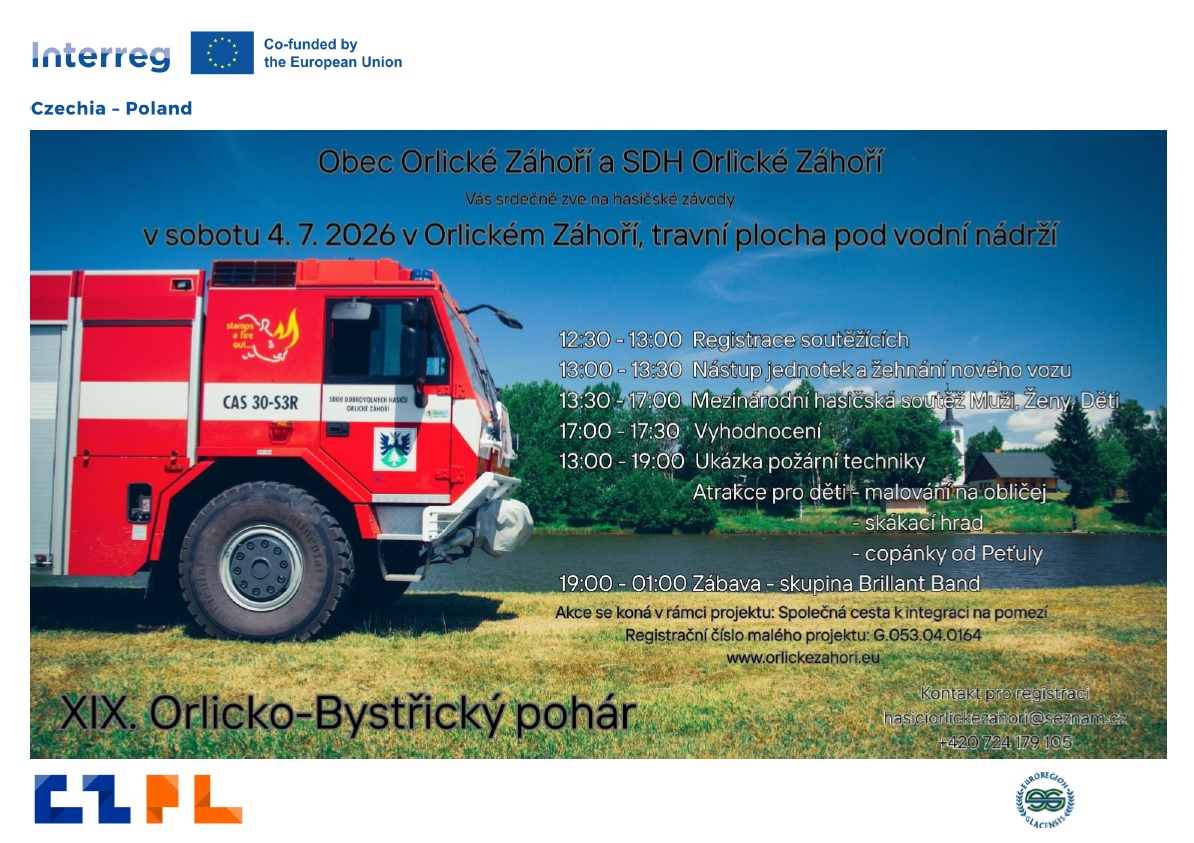 Hasičské závody 4.7.2026 CZ