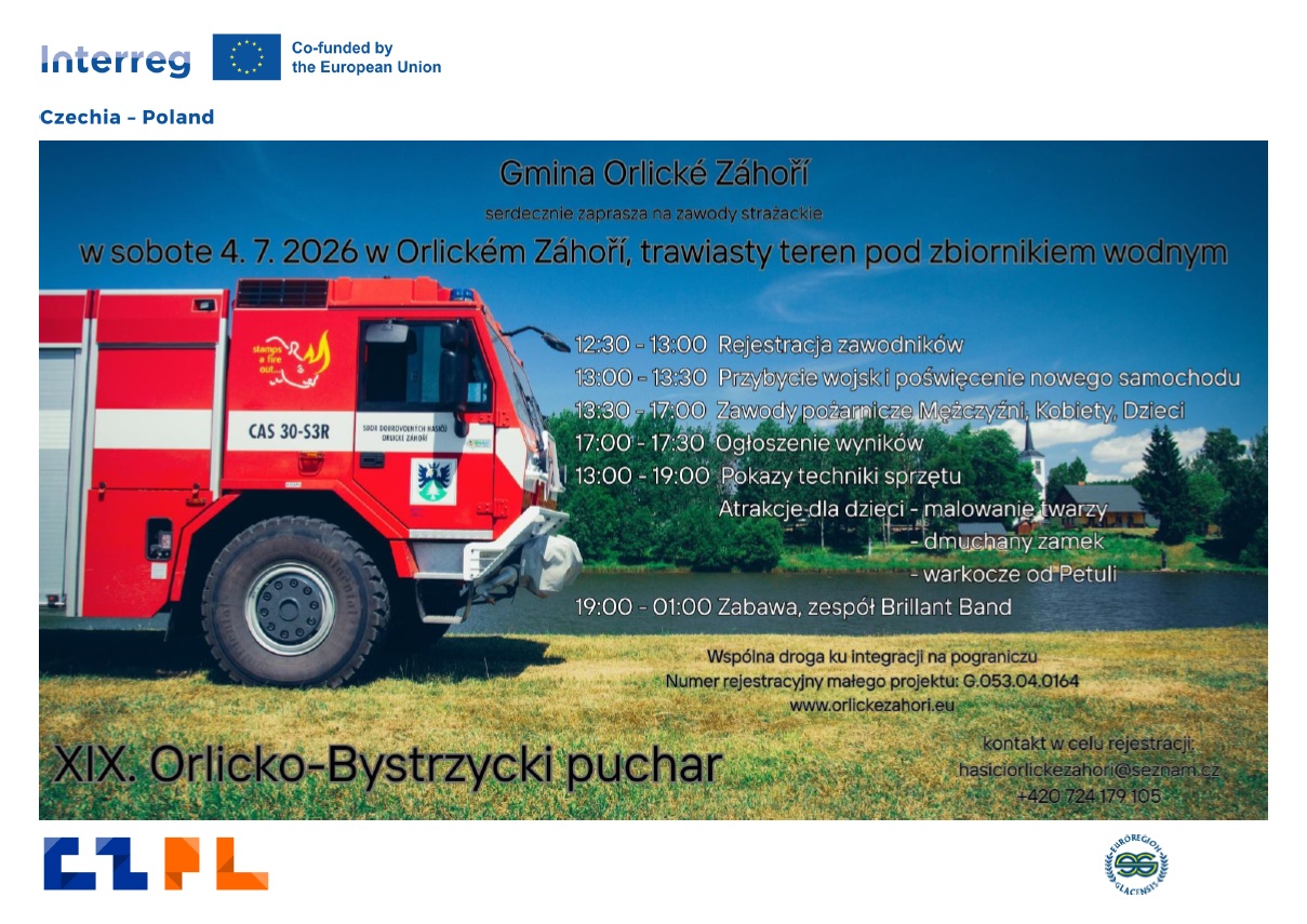 Hasičské závody 4.7.2026 PL