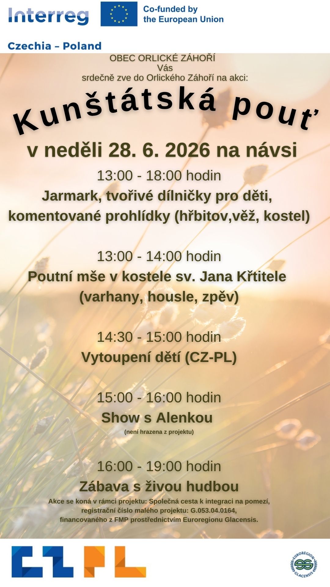 Kunštátská pouť 28.6.2026 CZ