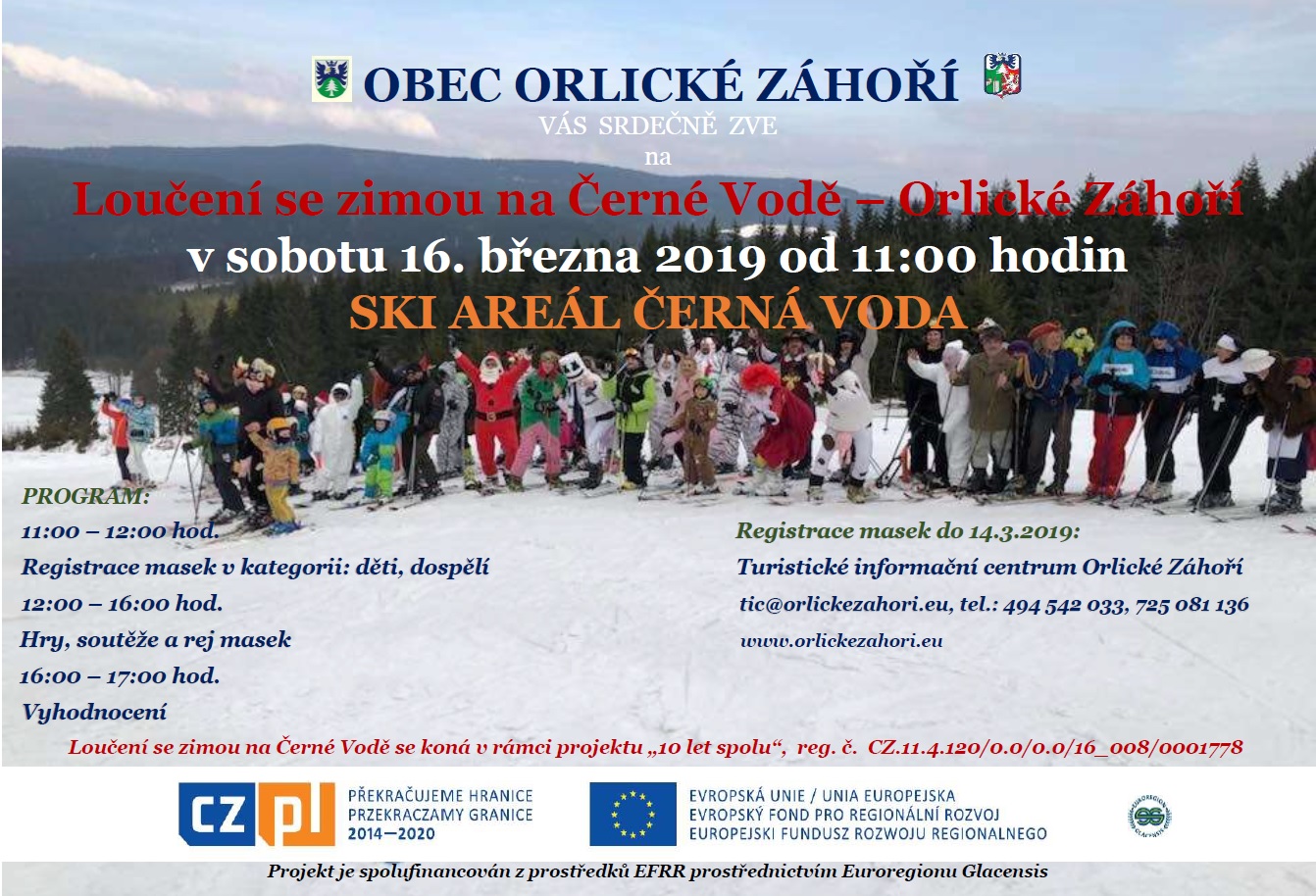 16.3.2019 LOUČENÍ SE ZIMOU NA ČERNÉ VODĚ