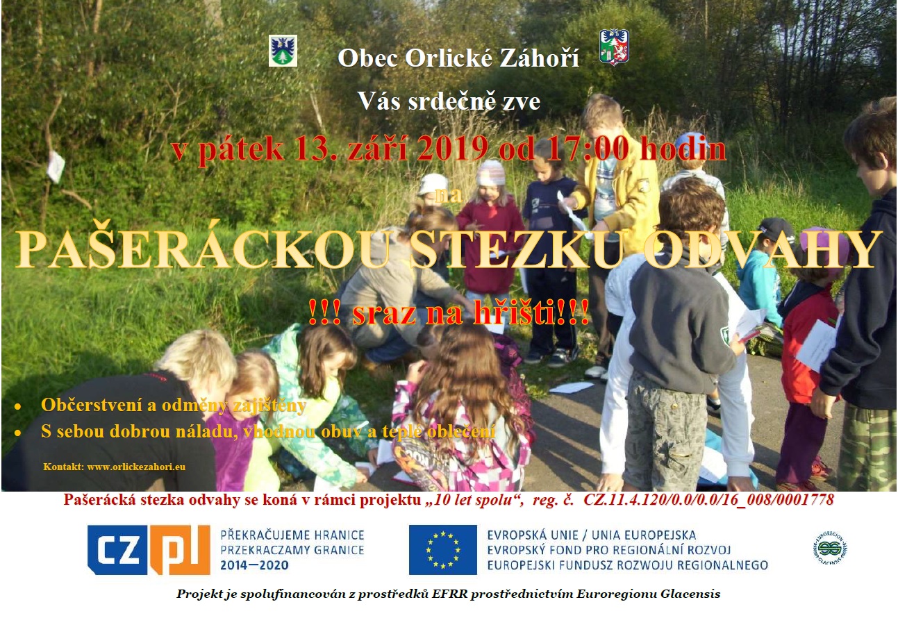 PAŠERÁCKÁ STEZKA ODVAHY 13.9.2019 CZ
