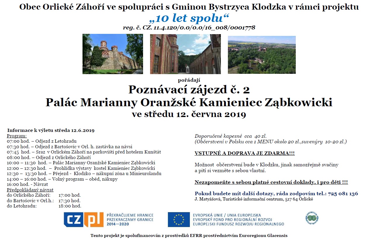 Výlet 12.6.2019