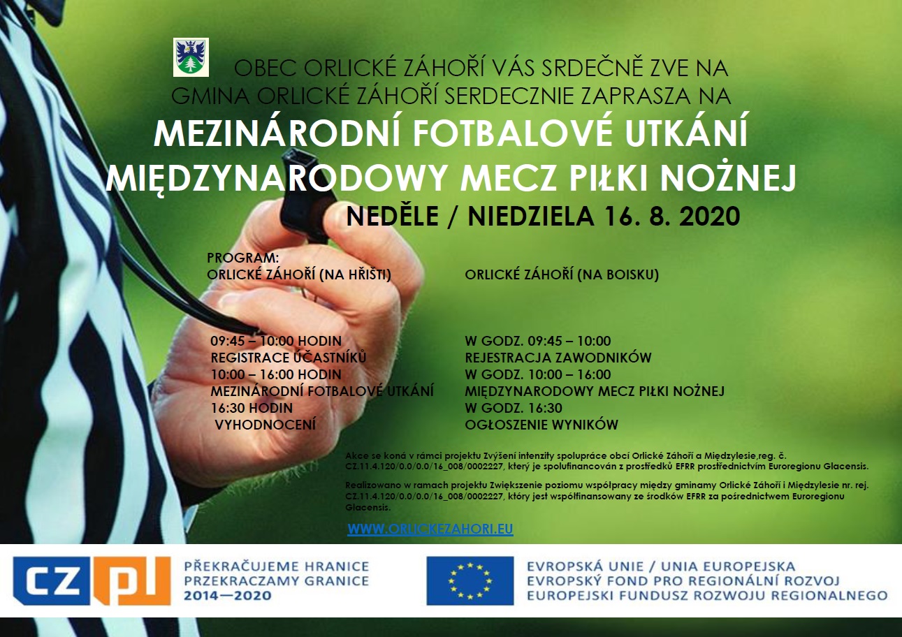 16.8.2020 Mezinárodní fotbalové utkánÍ