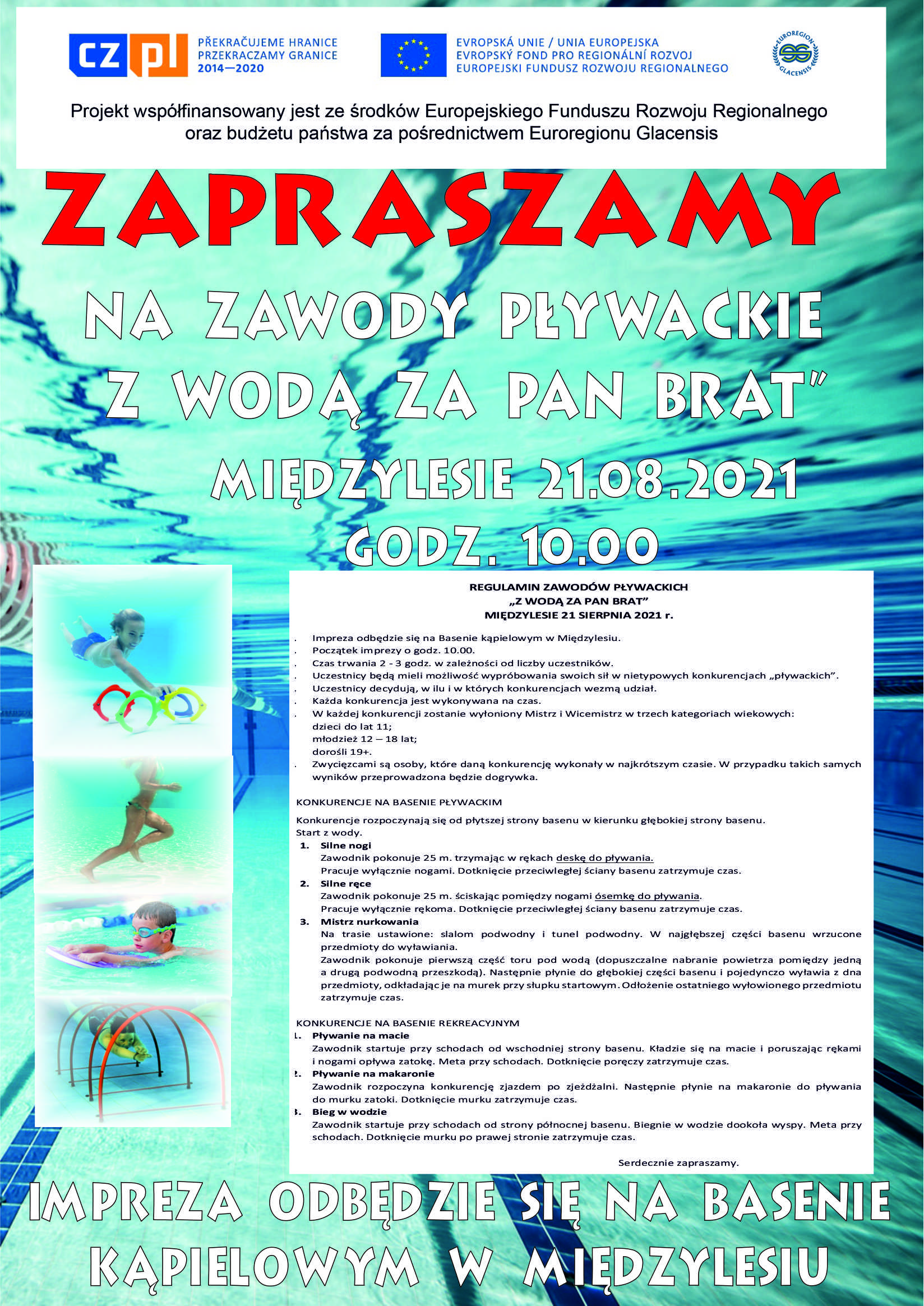 ZAWODY PŁYWACKIE